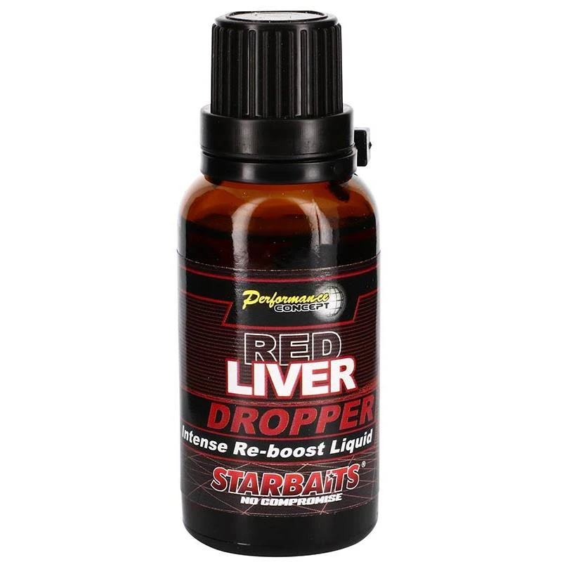 ADDITIF LIQUIDE STARBAITS PERFORMANCE CONCEPT RED LIVER DROPPER