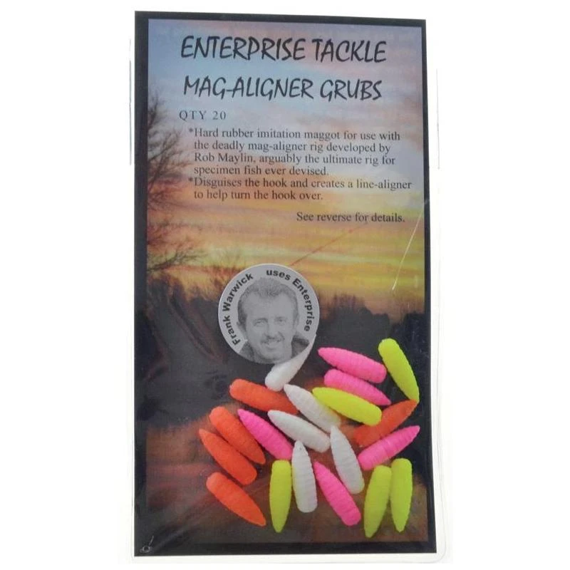 ASTICOTS ARTIFICIELS ENTERPRISE TACKLE FLUO - PAR 20