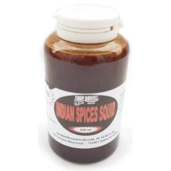 ATTRACTANT LIQUIDE CARP BOILIES NATURAL INIDAN SPICE SQUID