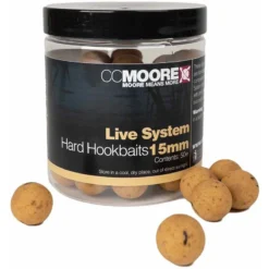 BOUILLETTE DURE CC MOORE LIVE SYSTEM HARD HOOKBAITS