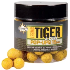 BOUILLETTE FLOTTANTE DYNAMITE BAITS SWEET TIGER & CORN POP-UPS