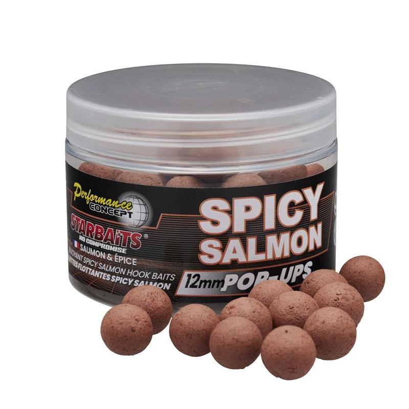 BOUILLETTE FLOTTANTE STARBAITS CONCEPT SPICY SALMON POP UP