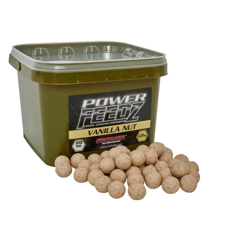 BOUILLETTE STARBAITS POWER FEEDZ VANILLA NUT