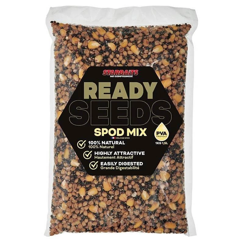 GRAINE PRÉPARÉE STARBAITS READY SEEDS SPOD MIX
