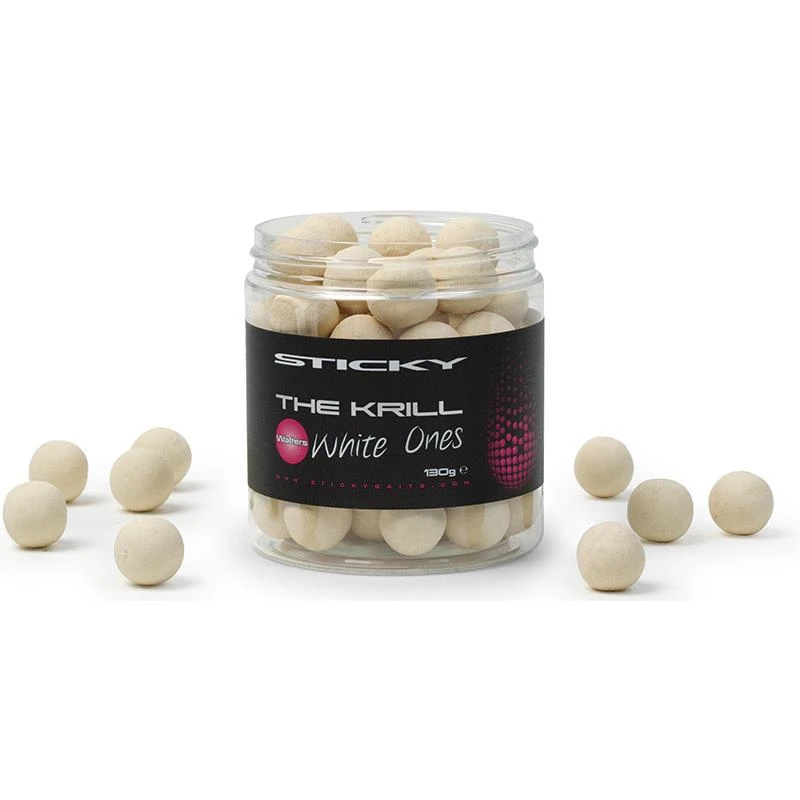 HOOKBAIT STICKY BAITS THE KRILL WHITE ONES WAFTERS