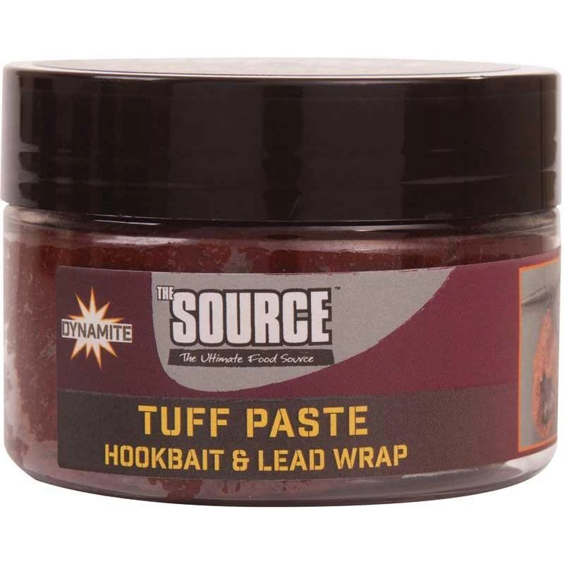 PATE D ENROBAGE DYNAMITE BAITS TUFF PASTE - SOURCE BOILIE AND LEAD WRAP