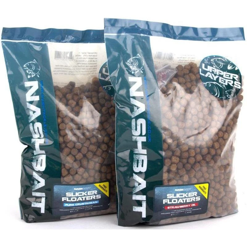PELLETS NASHBAIT SLICKER FLOATERS - 1.4KG