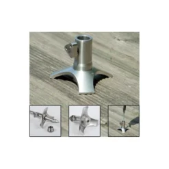 SUPPORT ANTI ROTATION CARP SPIRIT INOX 300 DECK STAND AND ANTI TWIST COLLAR